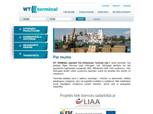 WT Terminal, SIA